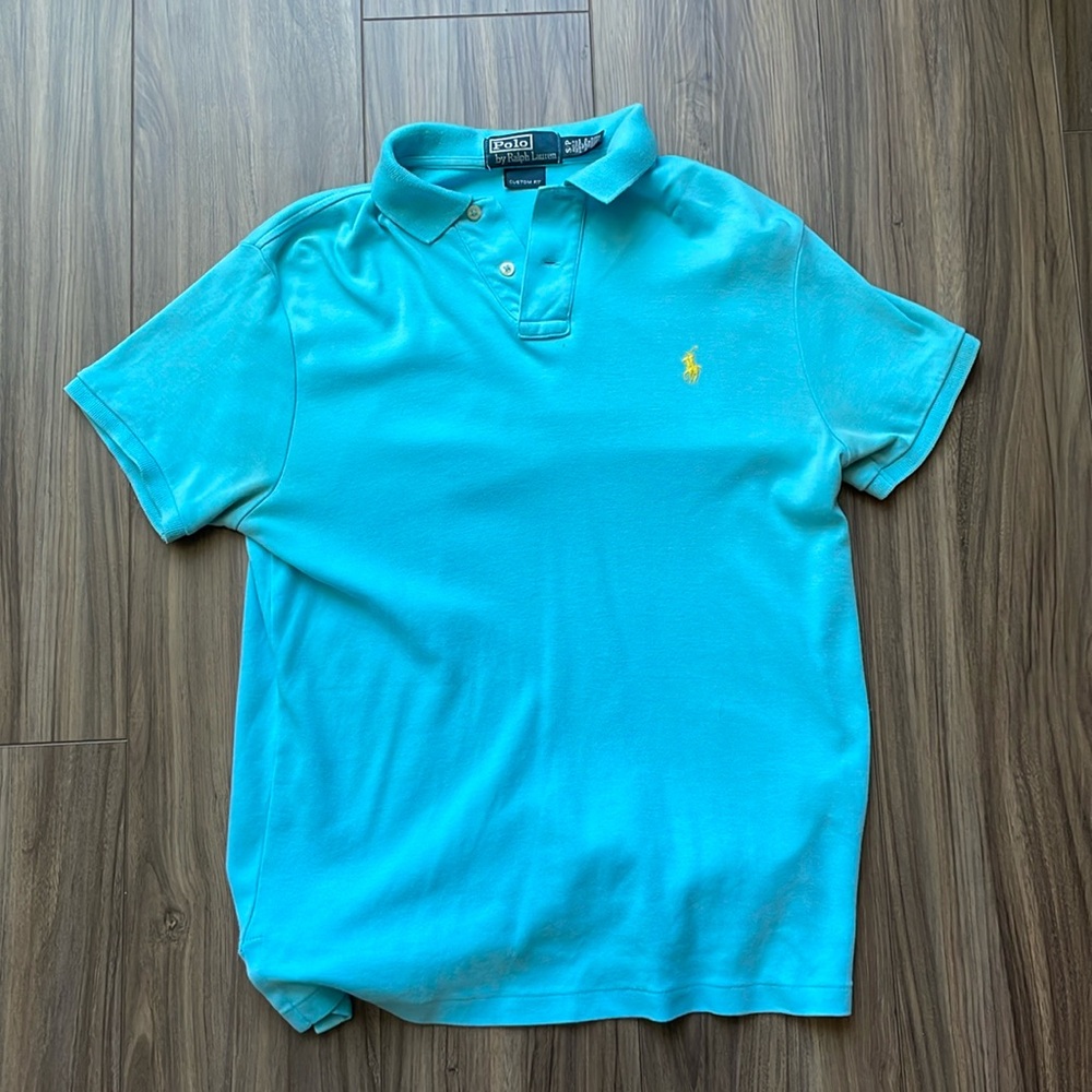 Polo by Ralph Lauren Baby Blue shirt!